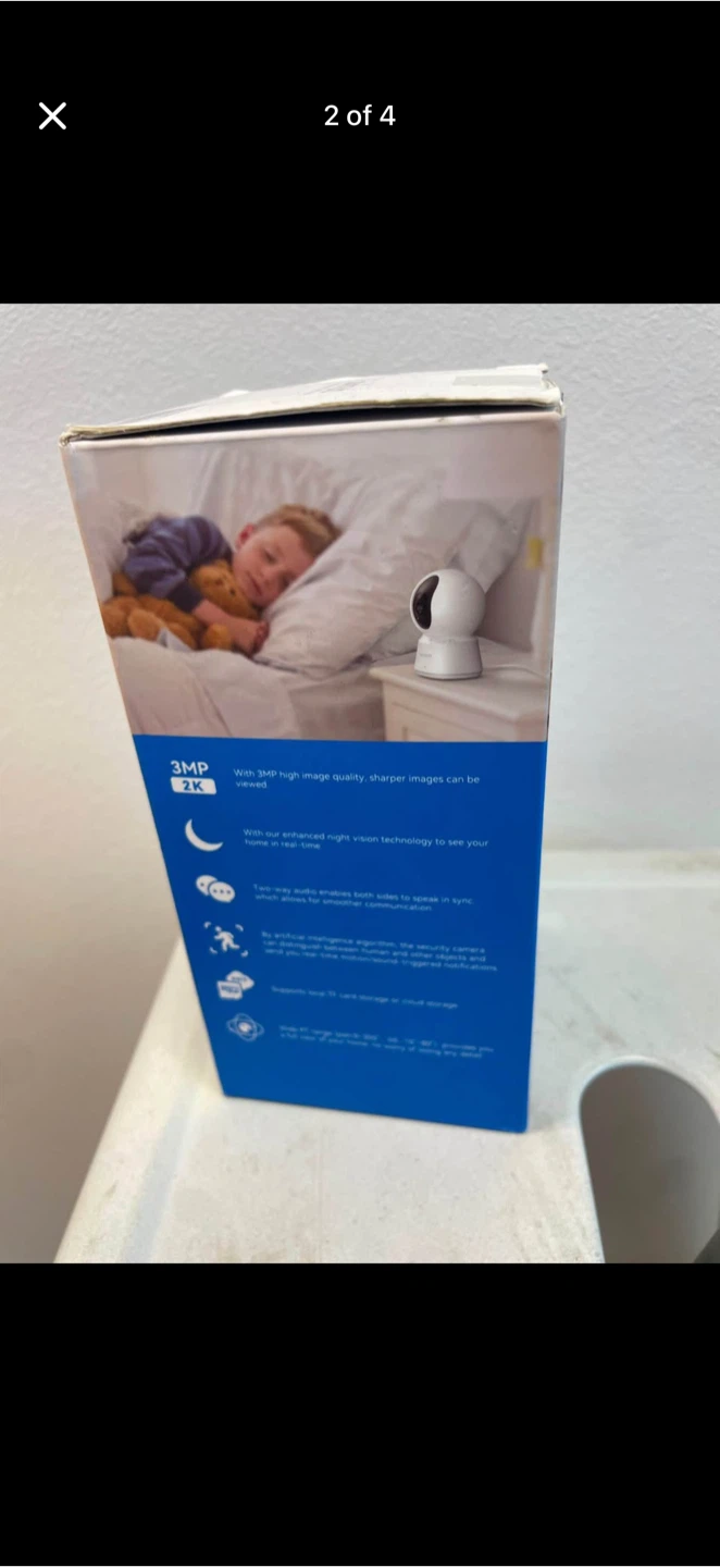 Laxihub P2T Indoor Wi-Fi Security Camera - photo 2