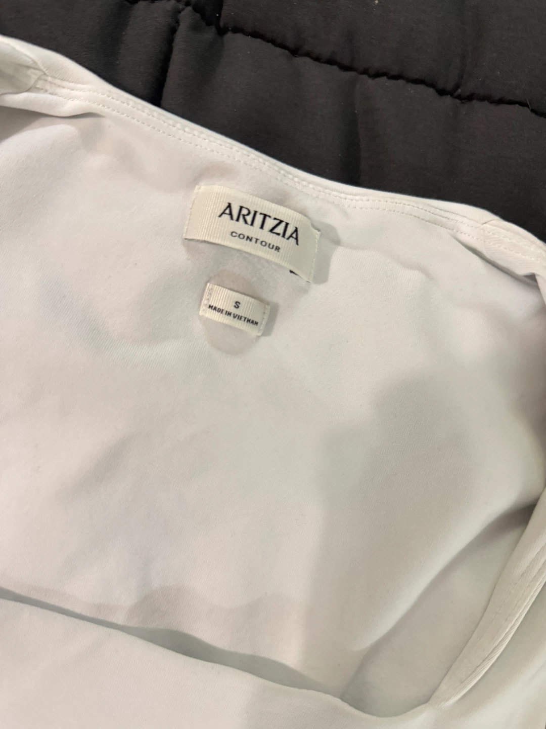 Aritzia Contour White Square Neck Bodysuit Size S - photo 2