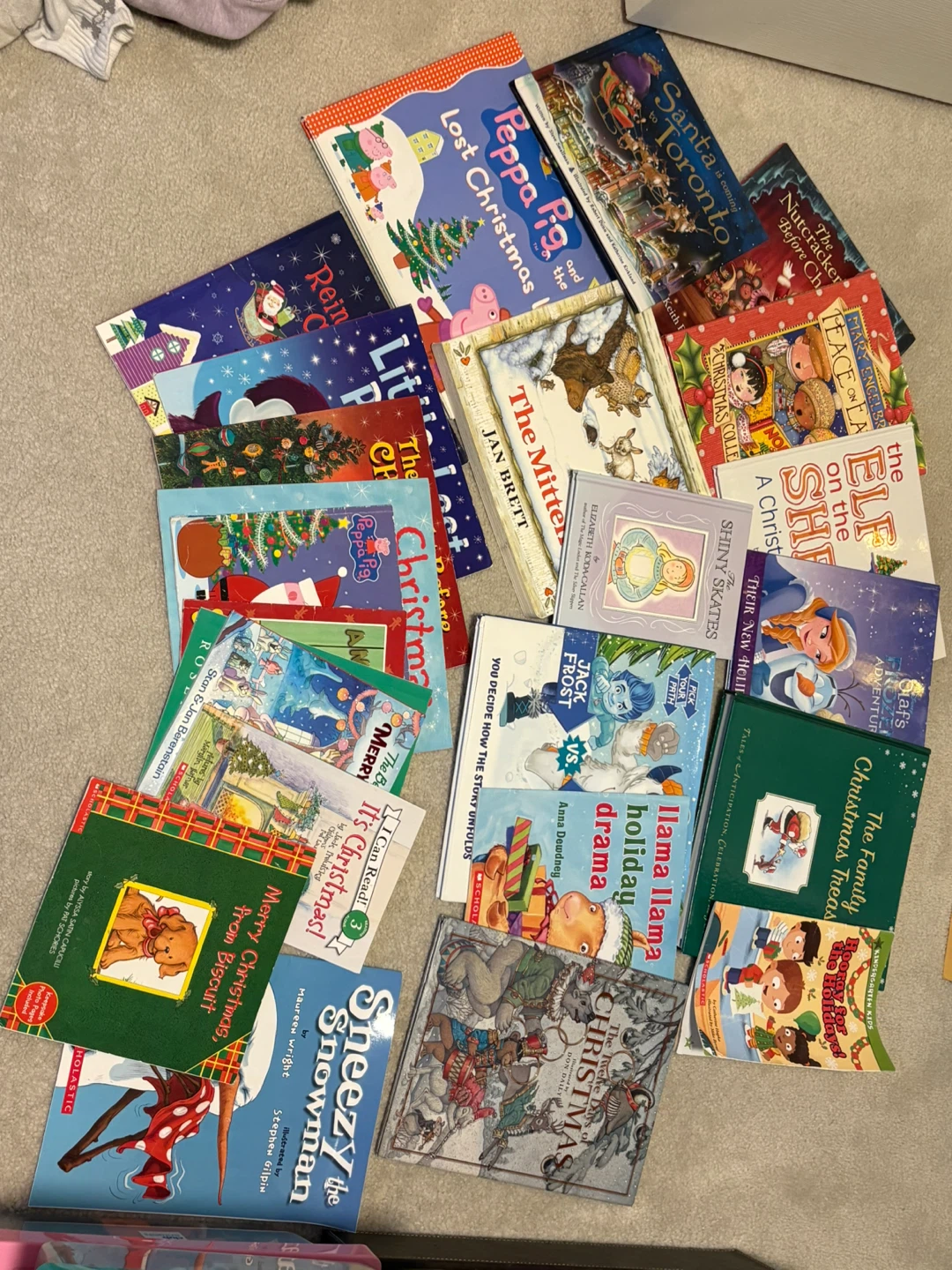 Assorted Kids' Christmas Books