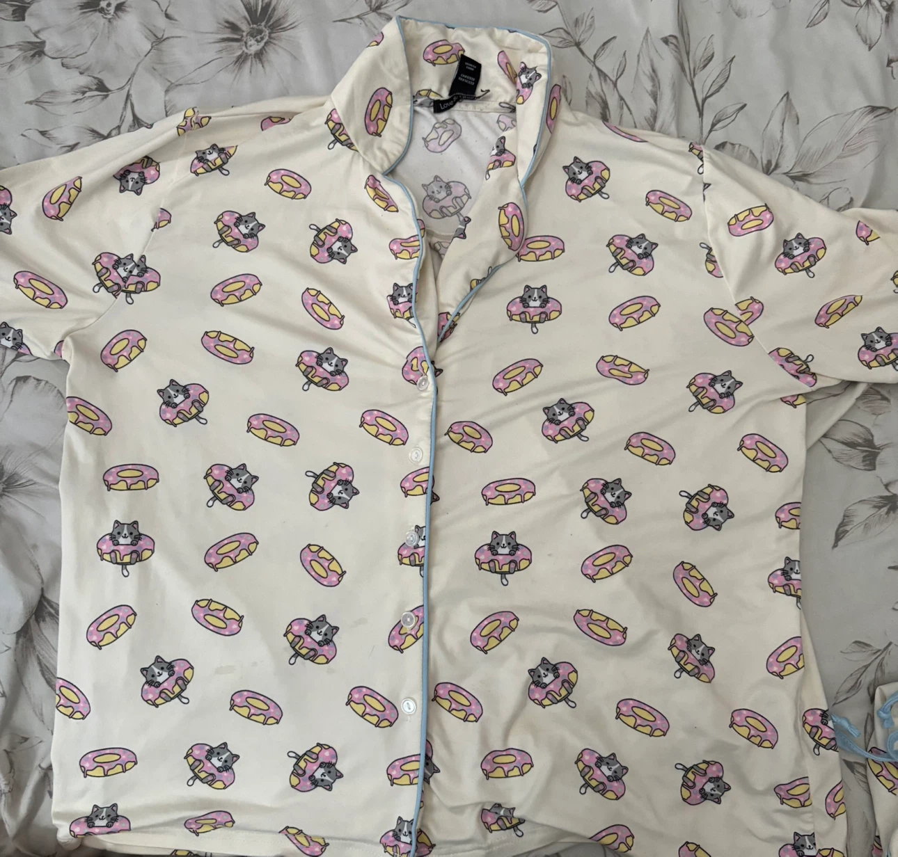 Donut Cat Pajama Set