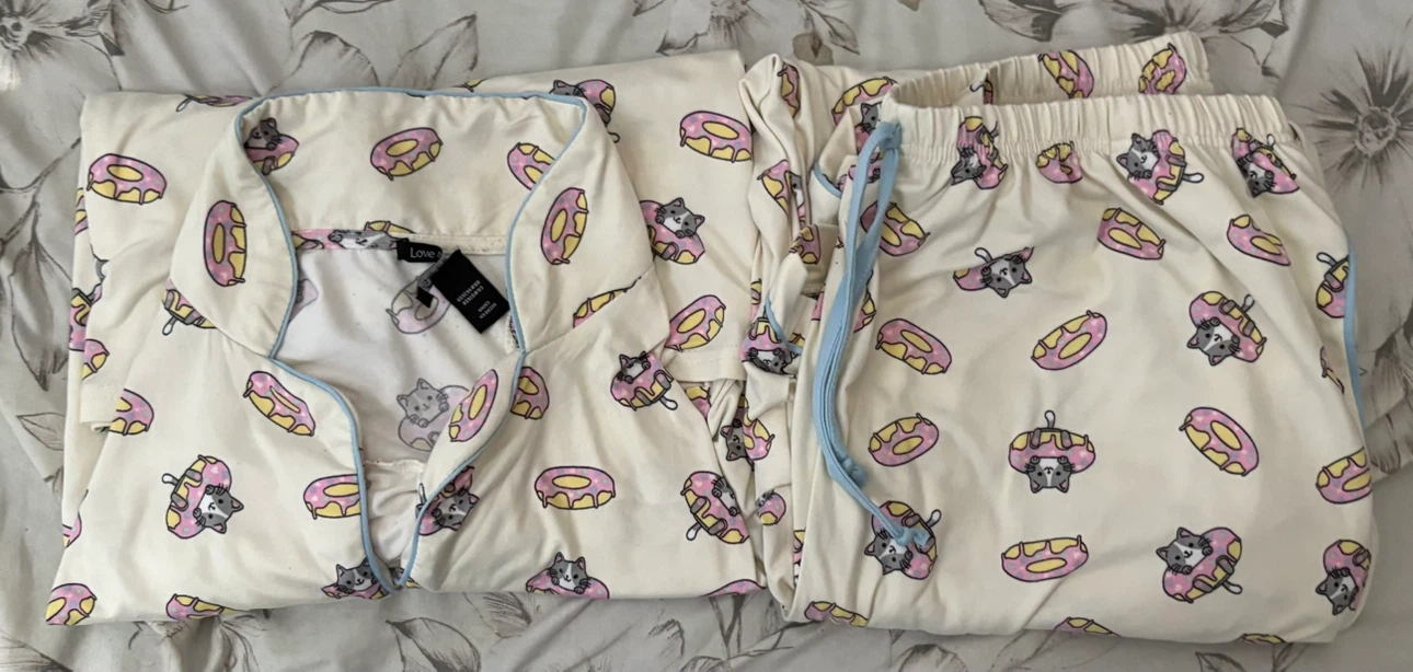Donut Cat Pajama Set - photo 2