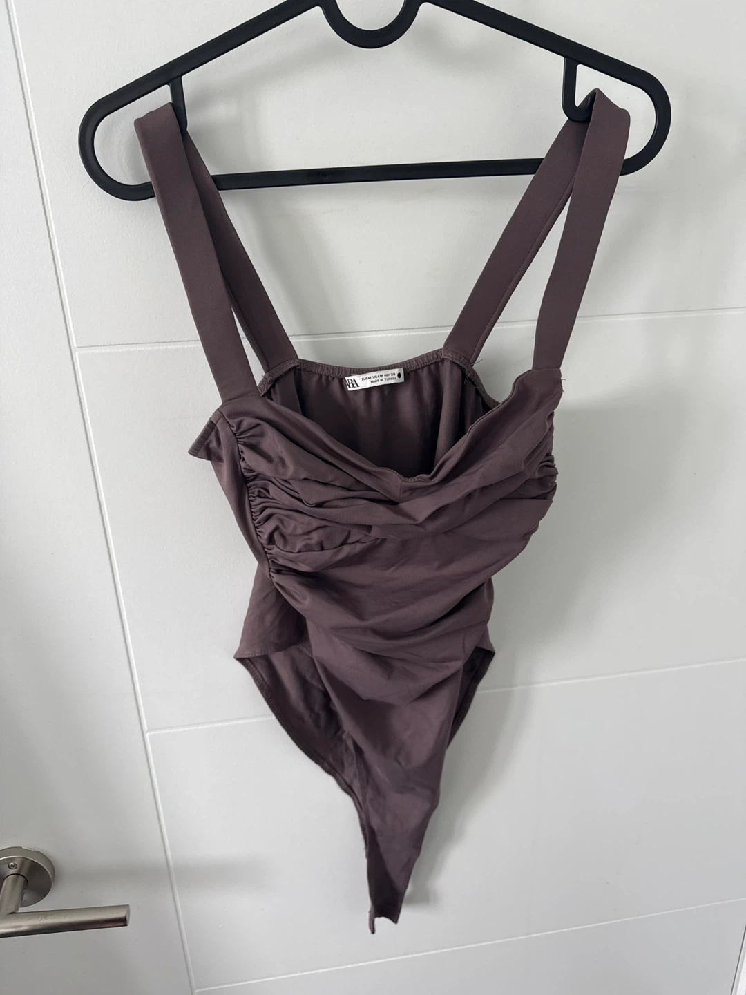 ZARA Ruched Bodysuit