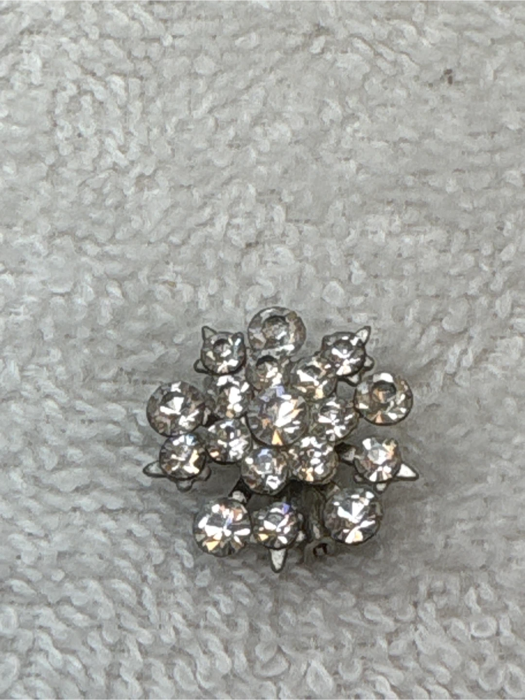 Rhinestone Tennis Bracelet and Brooch Set - photo 5