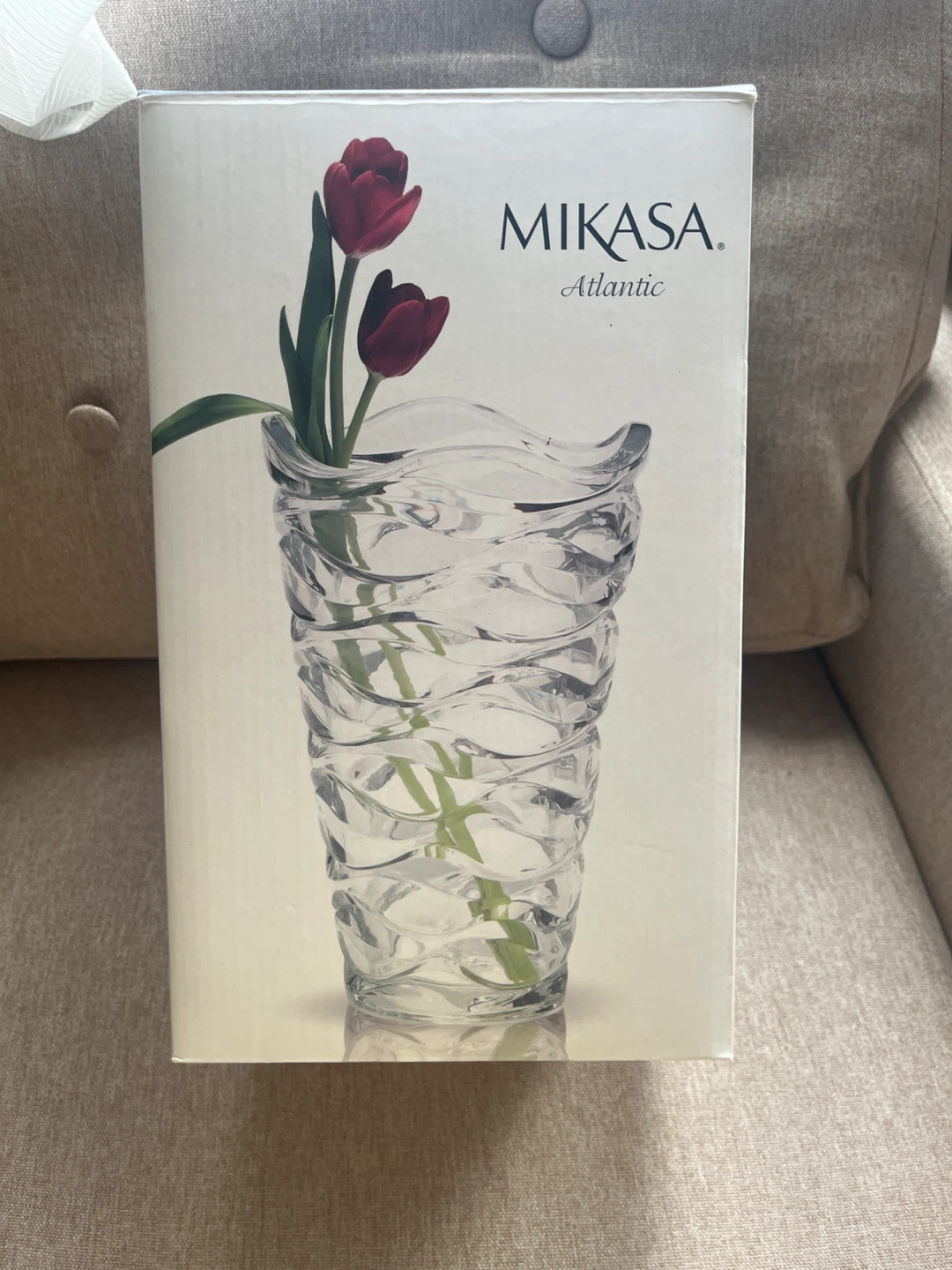 Mikasa Atlantic "Floreno" Crystal Vase