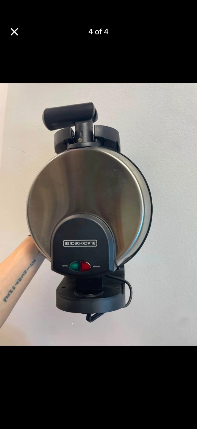 BLACK+DECKER Belgian Flip Waffle Maker - photo 4