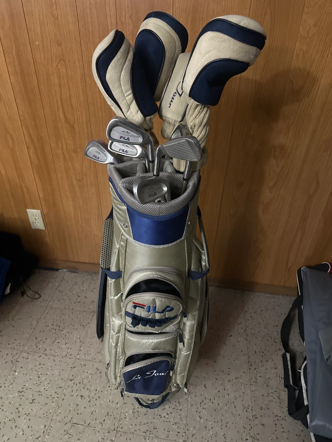 Fila Golf Club 10 piece Set with Bag