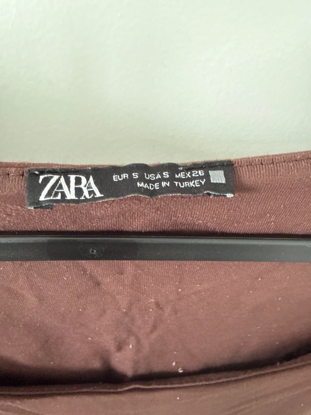 Zara Brown Tank Top - Size S - photo 2