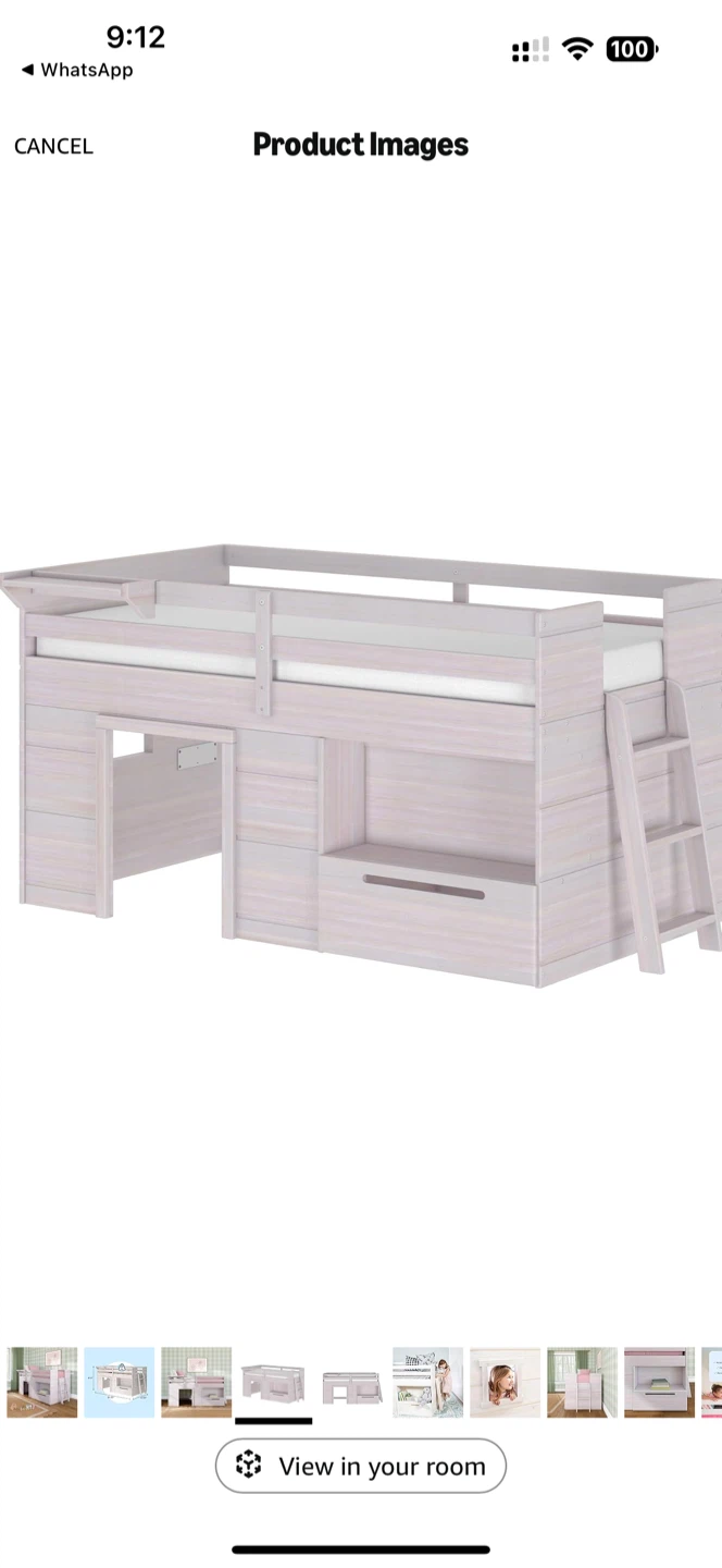 Moveoutsale: Kids Loft Bed with Stairs and Storage - photo 3