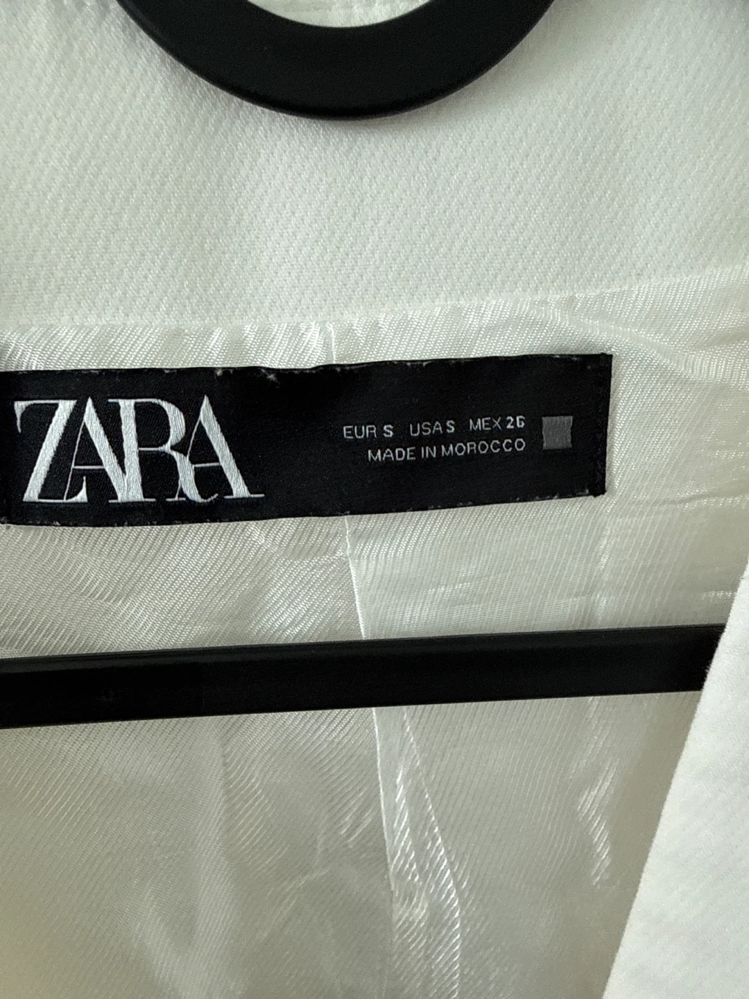 White Zara Vest - Size S - photo 3