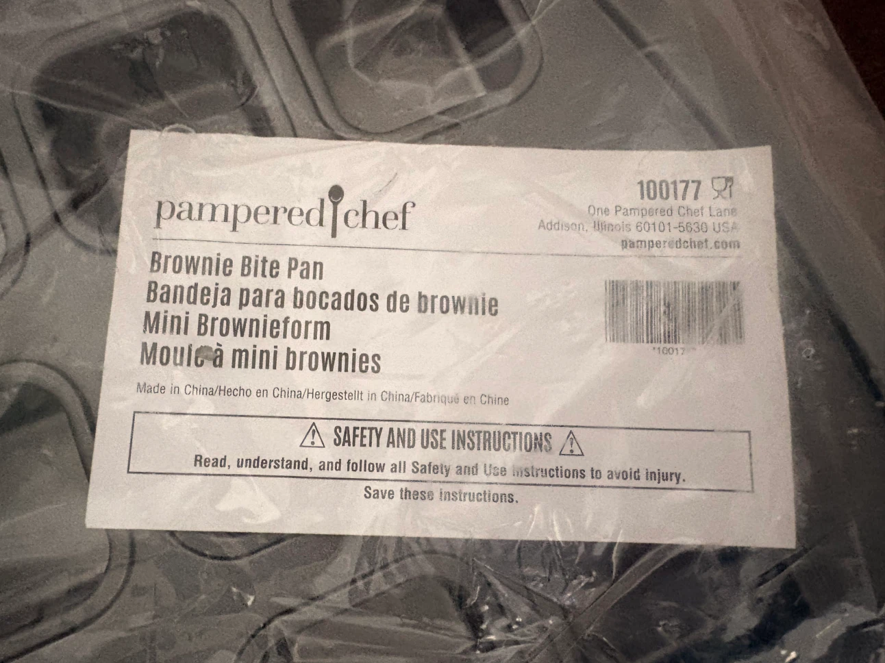 Pampered Chef Brownie Bite Pan - photo 2