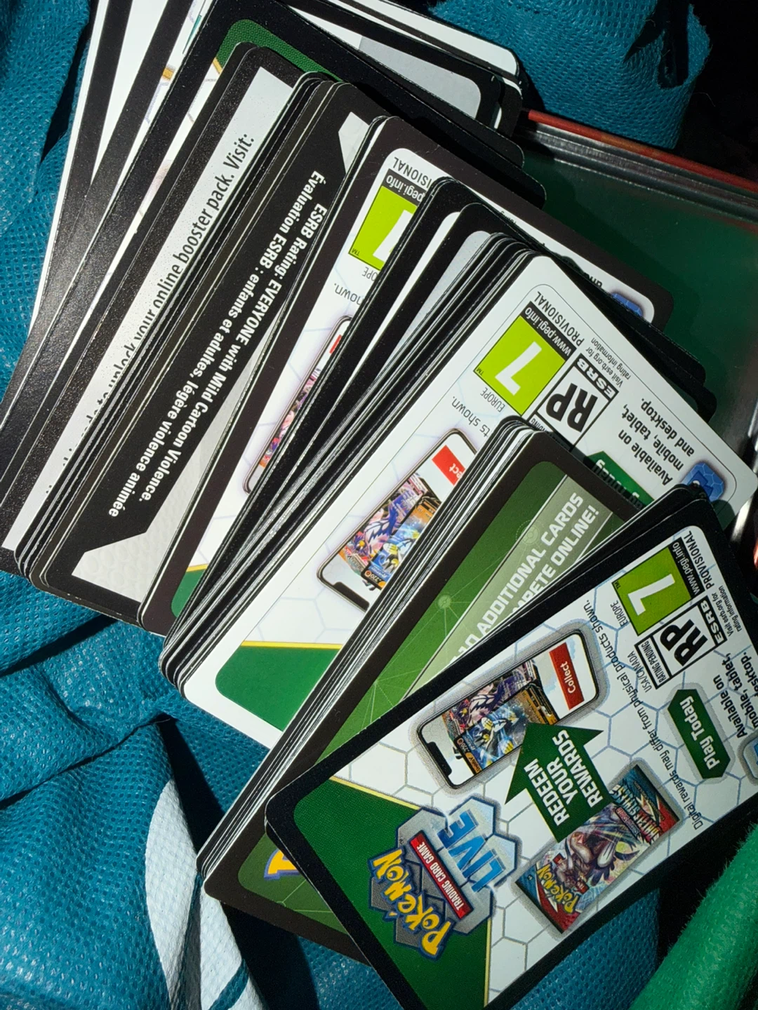 Pokémon Trading Card Game Code Cards Random