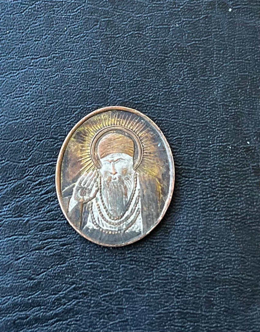 Sikh Vintage Religious Coin Pendant