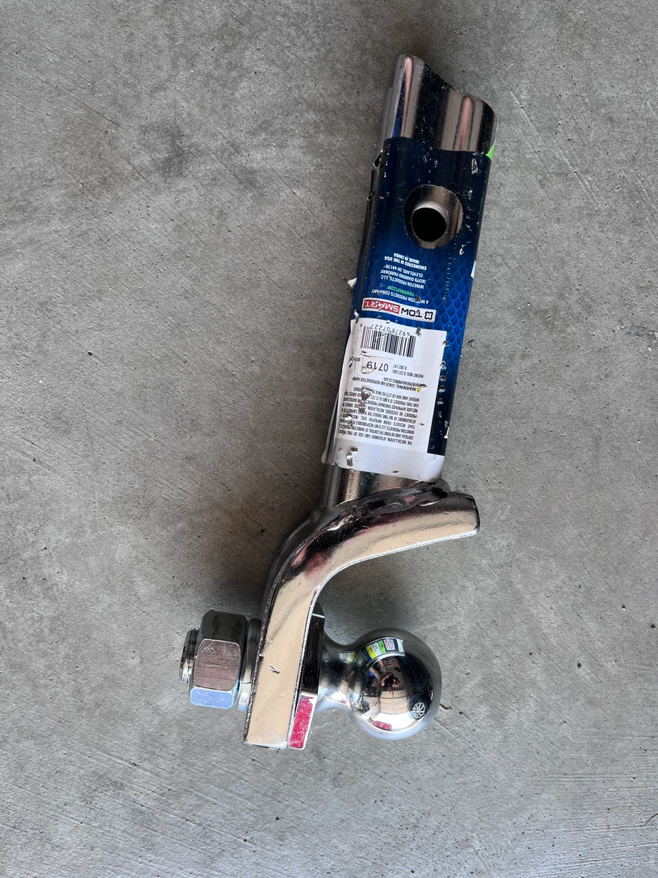 Tow Mount Chrome Ball Mount - photo 2