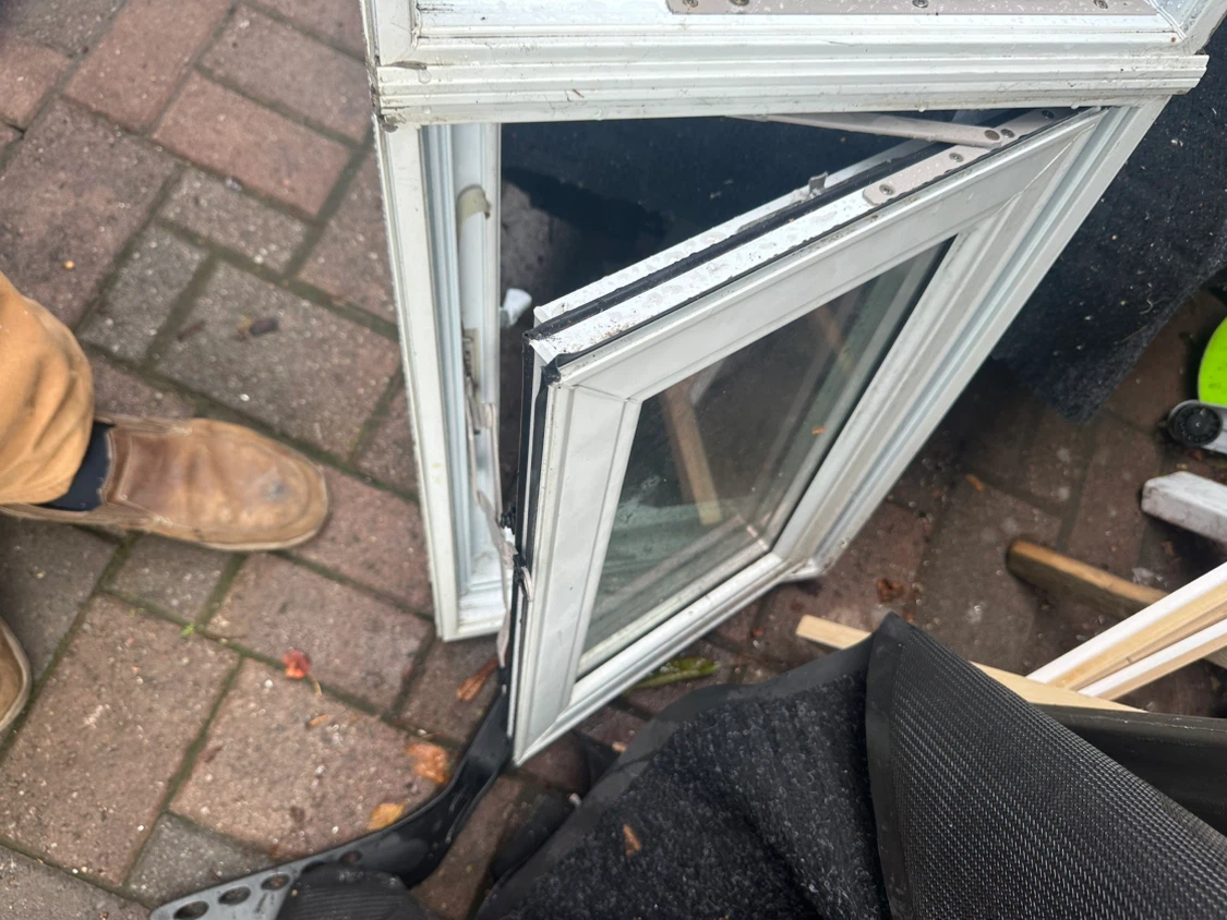 White uPVC Window Frame W23H16 - photo 2