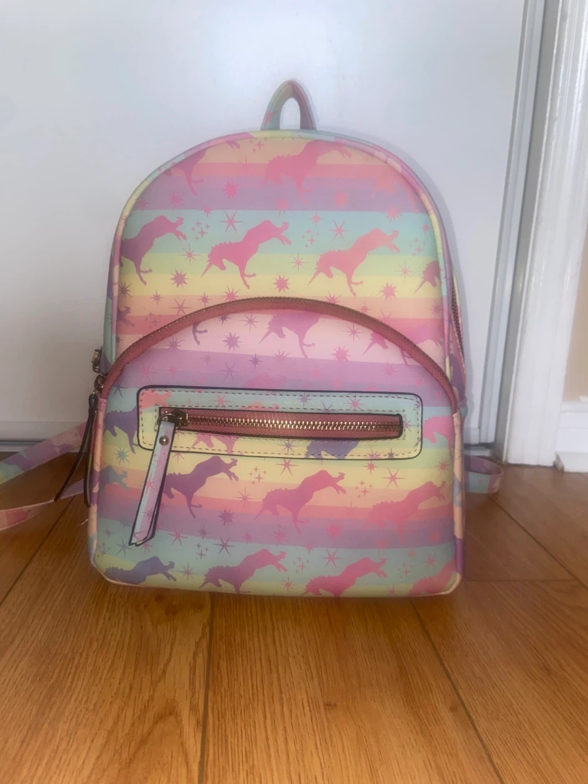 Unicorn Rainbow Mini Backpack