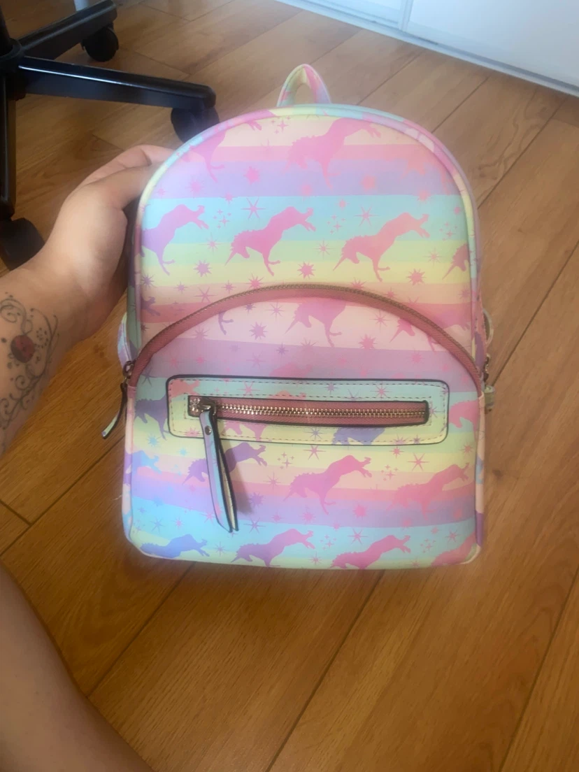 Unicorn Rainbow Mini Backpack - photo 2