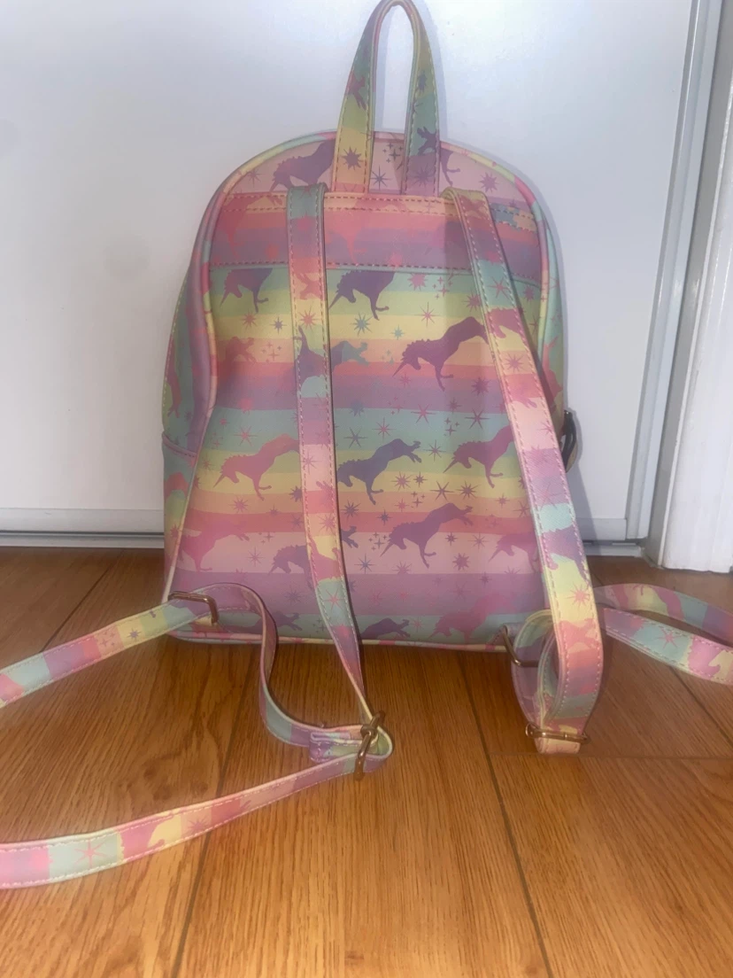 Unicorn Rainbow Mini Backpack - photo 4