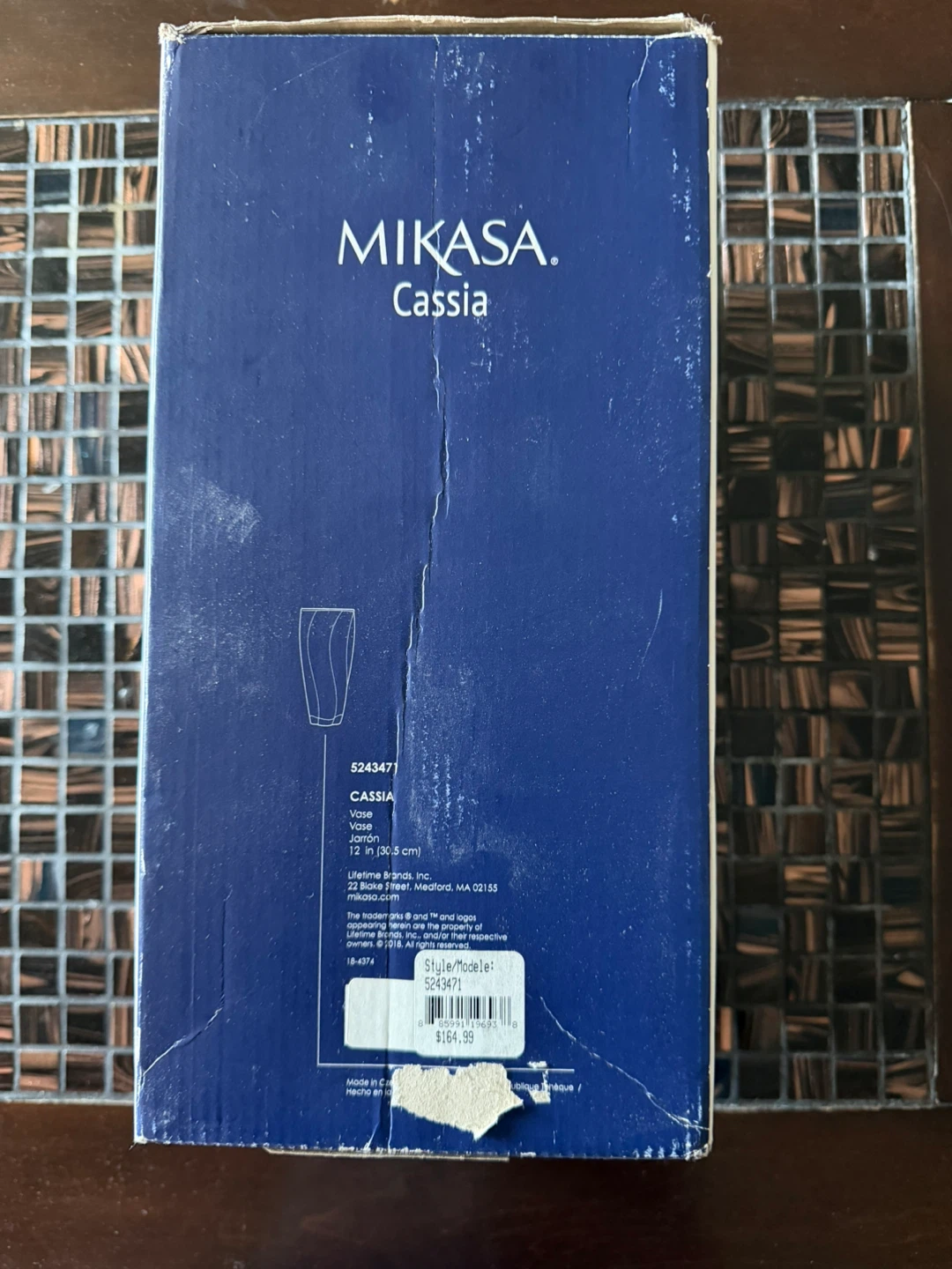 Mikasa Cassia Vase 12 in - photo 2