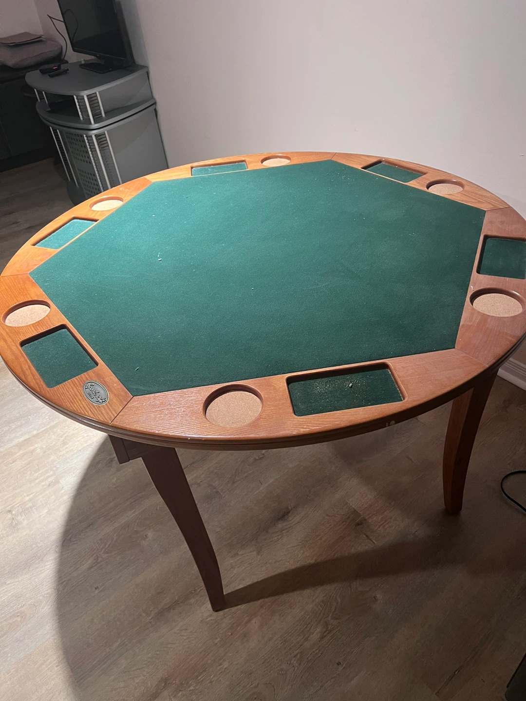 Wooden Poker Table