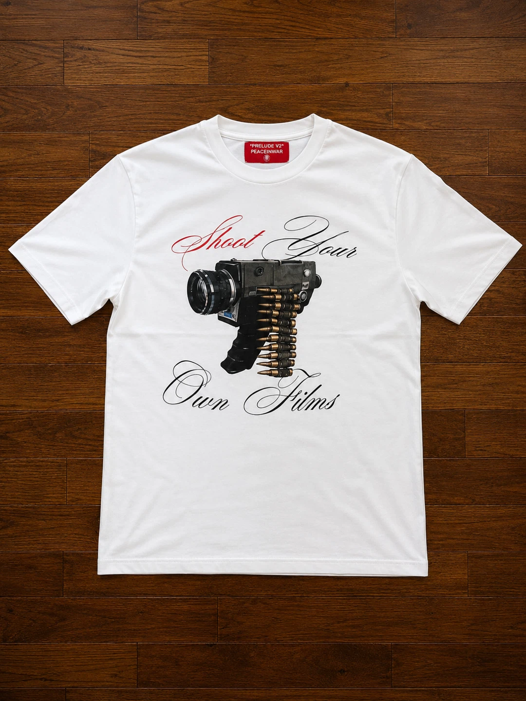PEACEINWAR TEE SIZE MEDIUM