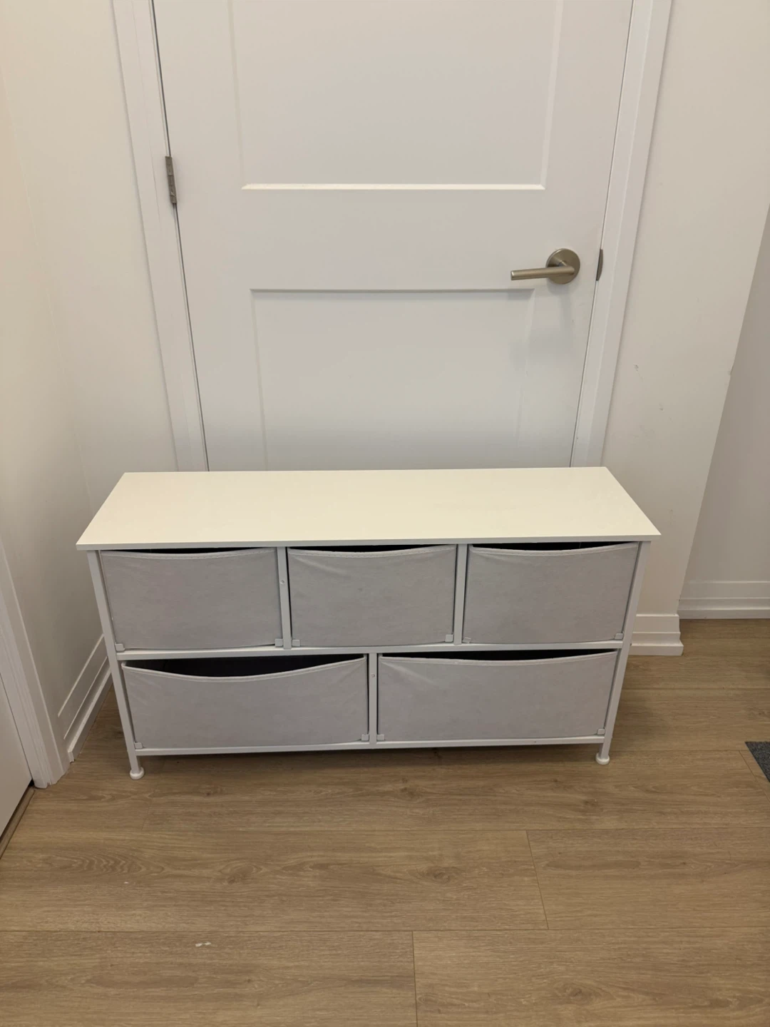 White 5-Drawer Storage Unit/ Dresser - photo 2