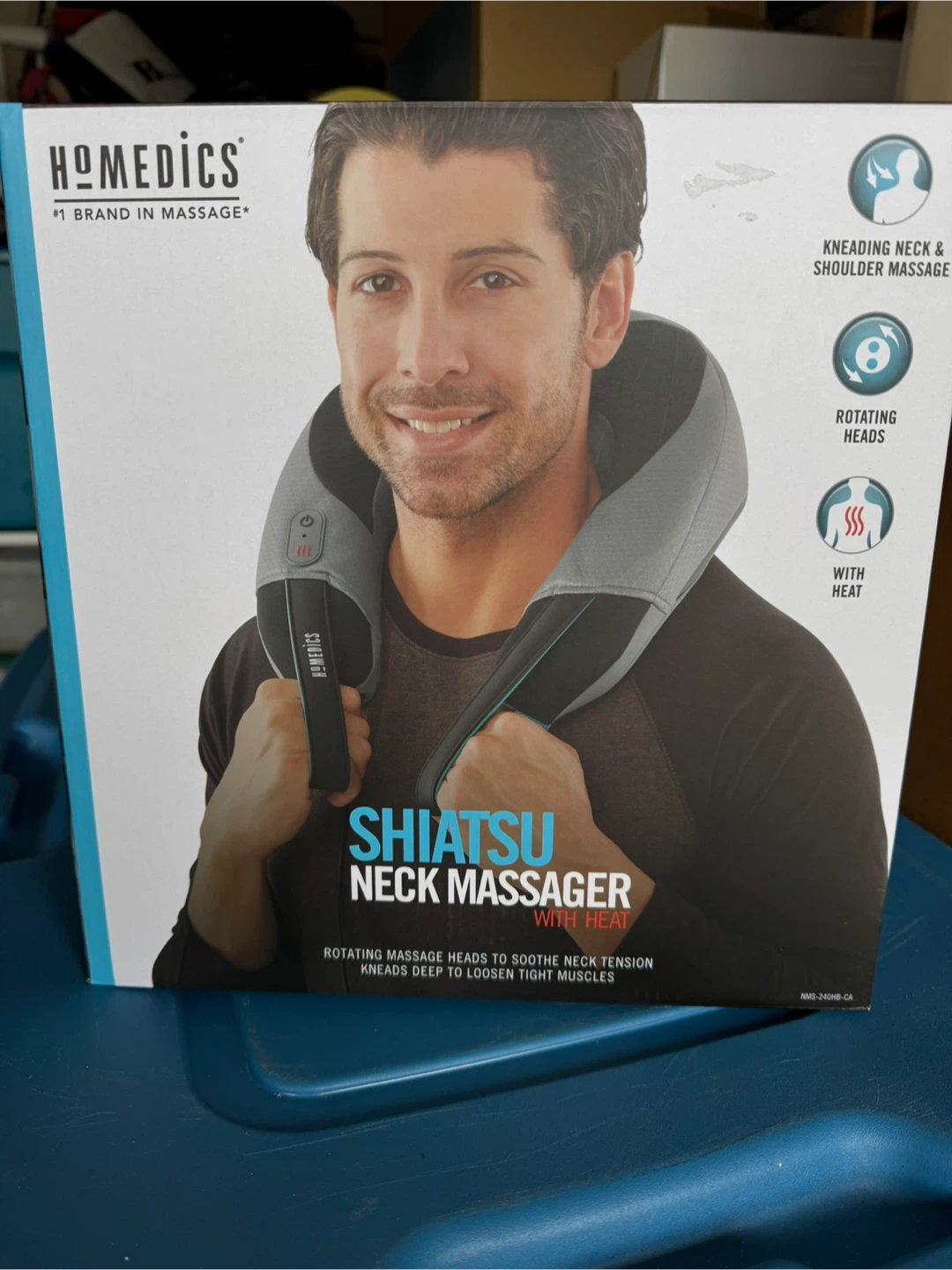 HoMedics Shiatsu Neck Massager with Heat