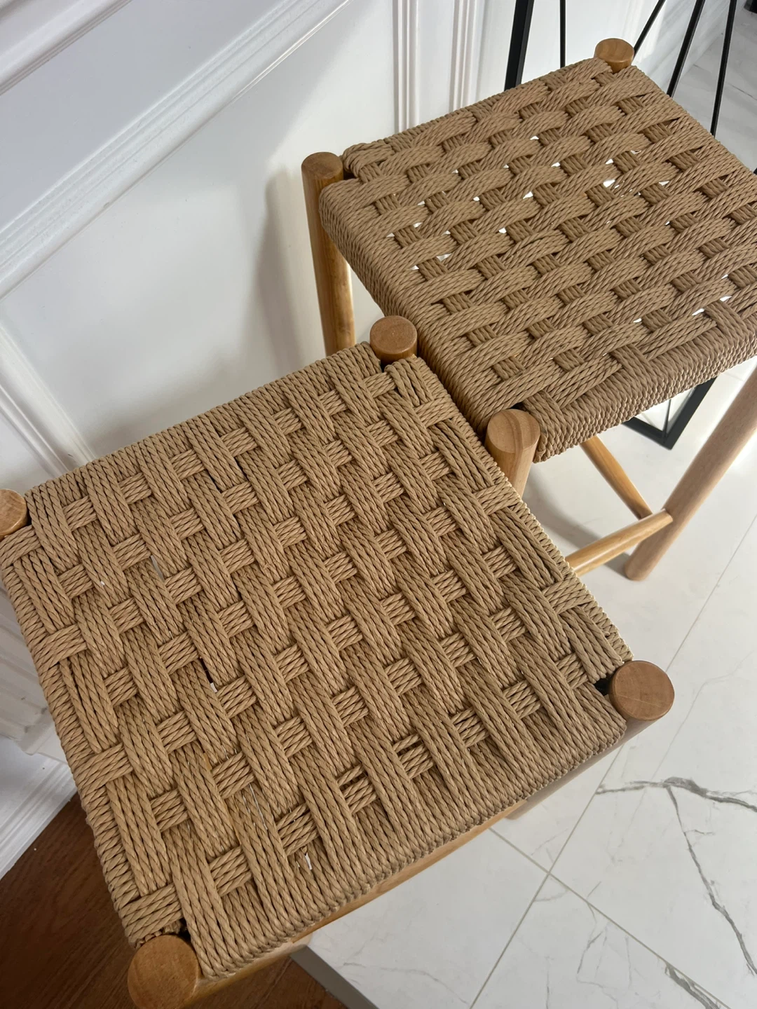 Woven Bar Stools (Set of 2) - photo 2