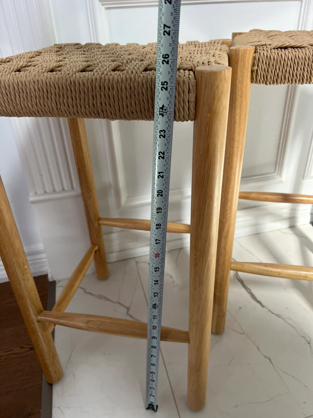 Woven Bar Stools (Set of 2) - photo 3