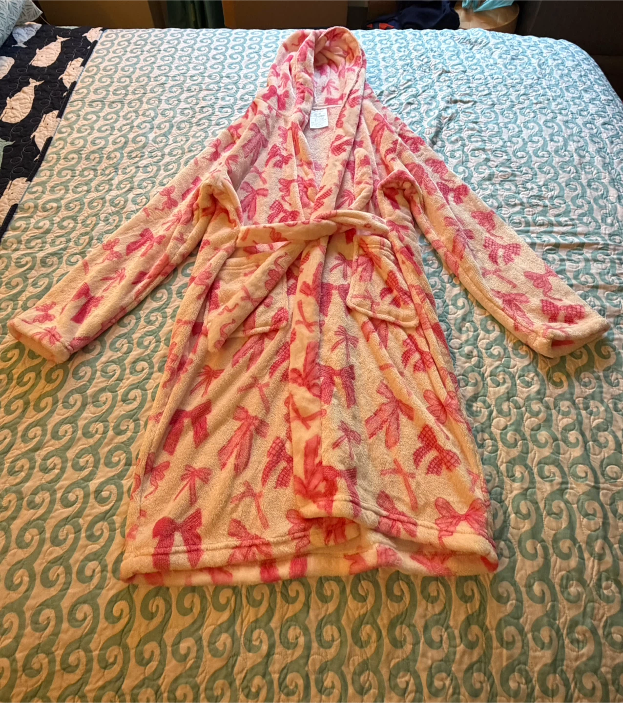 FunnyPaja Boys Fleece Robe 15-16 Years