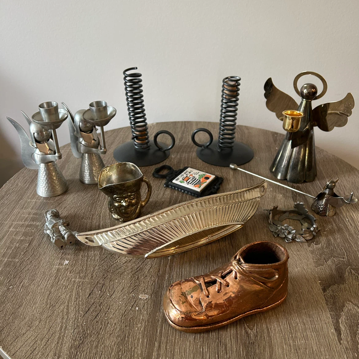 Set Vintage Metal Decor & Collectibles - photo 2
