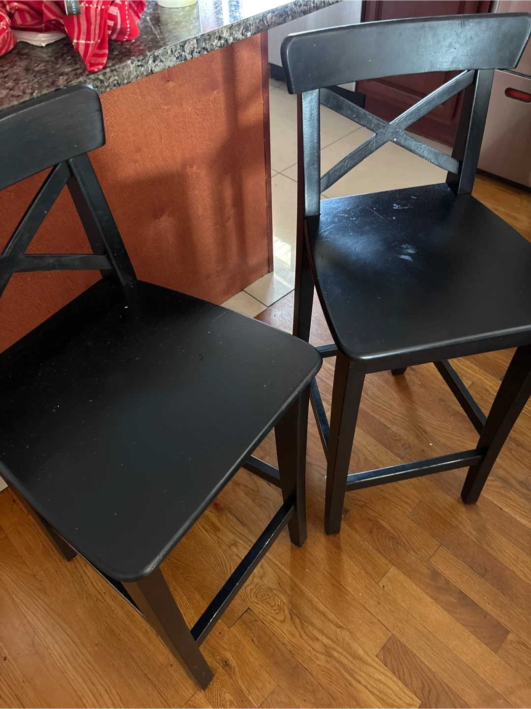 Black Counter Stool