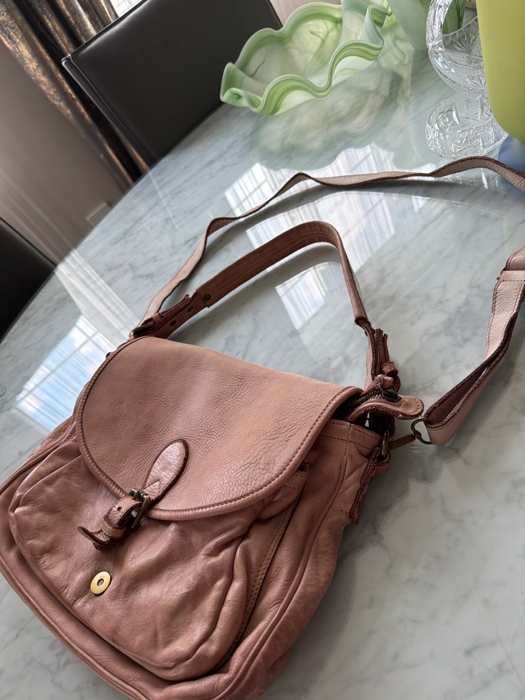 Bayside Leather Shoulder Bag