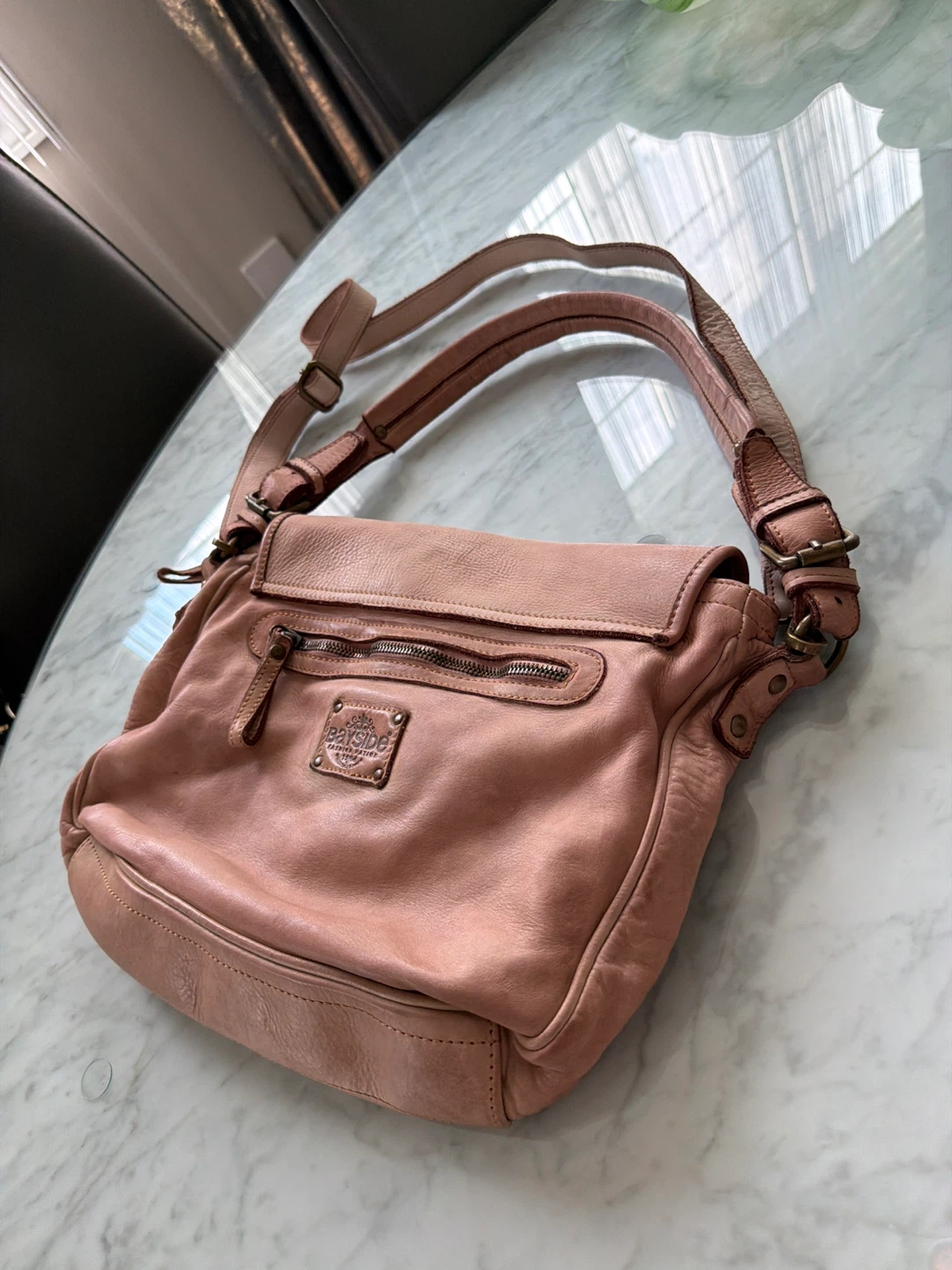 Bayside Leather Shoulder Bag - photo 2