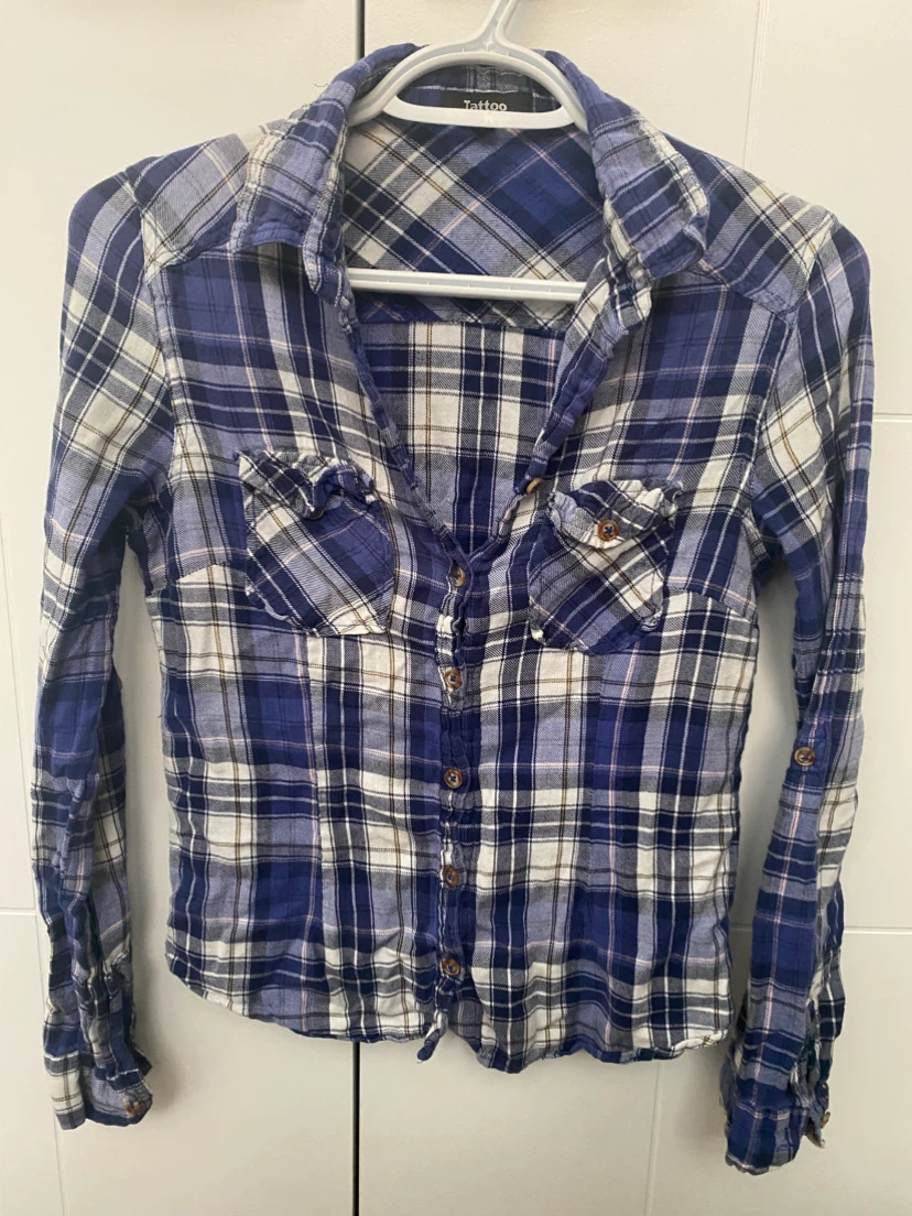 Two Plaid Long Sleeve Shirt - photo 3