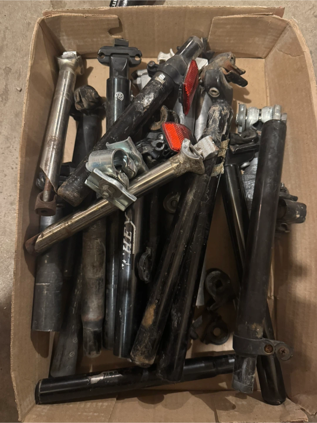 19 Random Bike Seat Posts. Your choice $5 each.