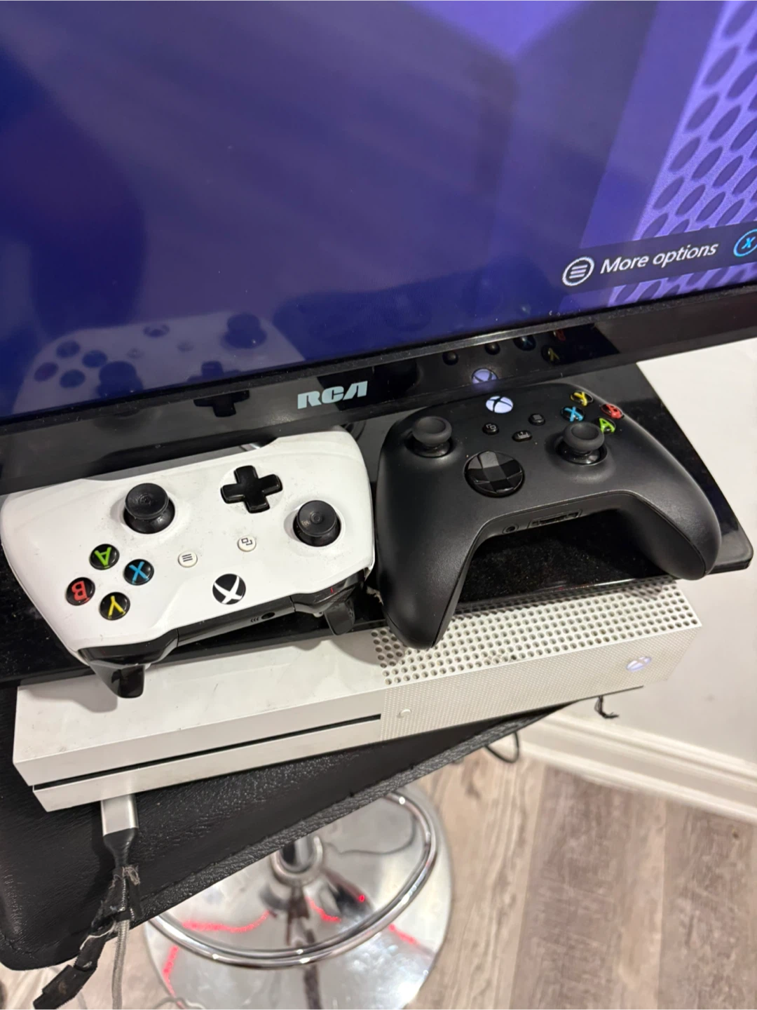 Xbox One S Console with Controllers - photo 2