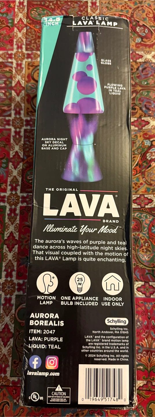 Lava 14.5” table lamp for sale - photo 3
