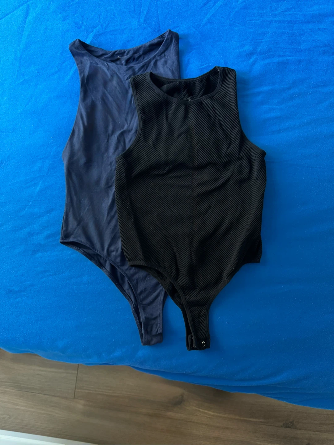 Black & Navy Bodysuits 💯Two Pack