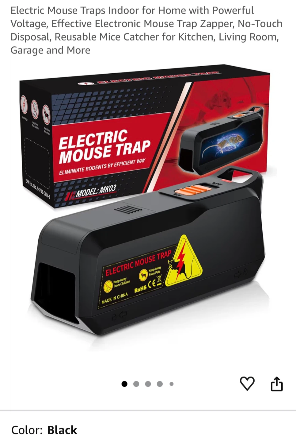 Brand New Electric Mouse Traps Indoor for Home