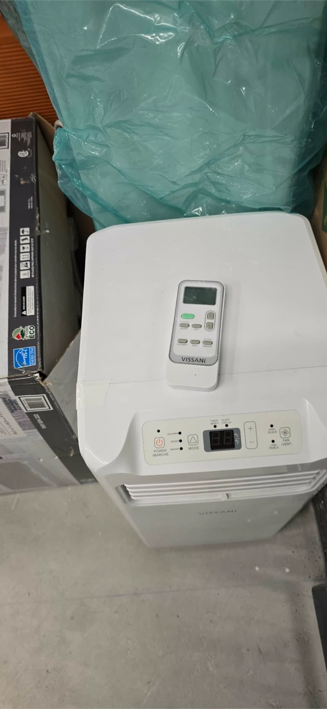 Vissani Portable Air Conditioner with Remote