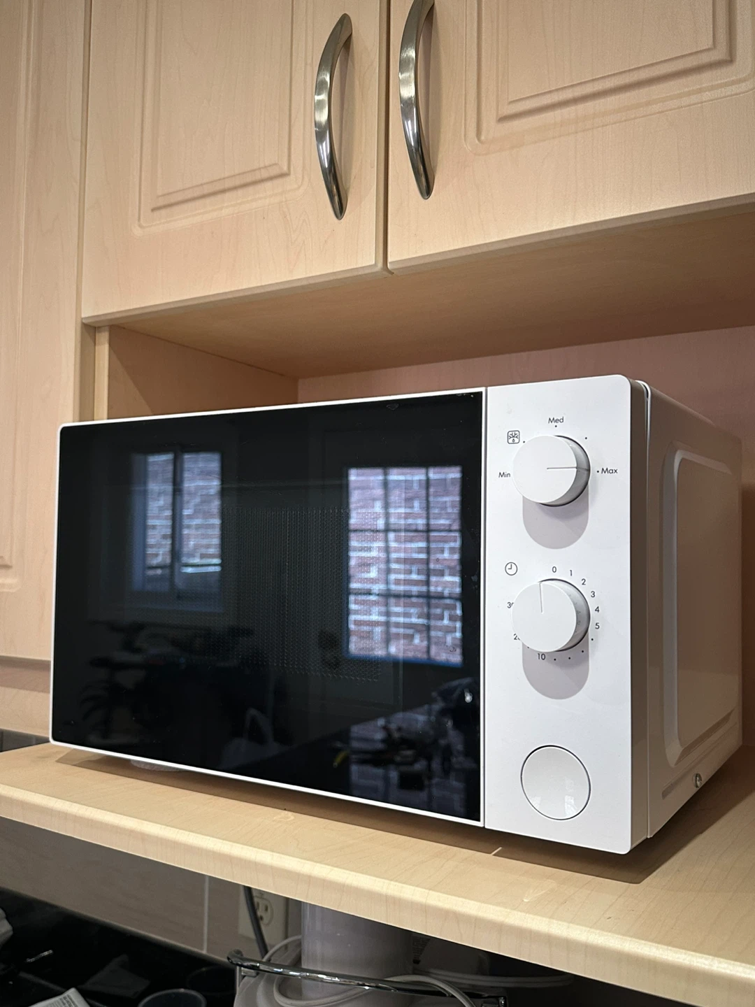 White Microwave