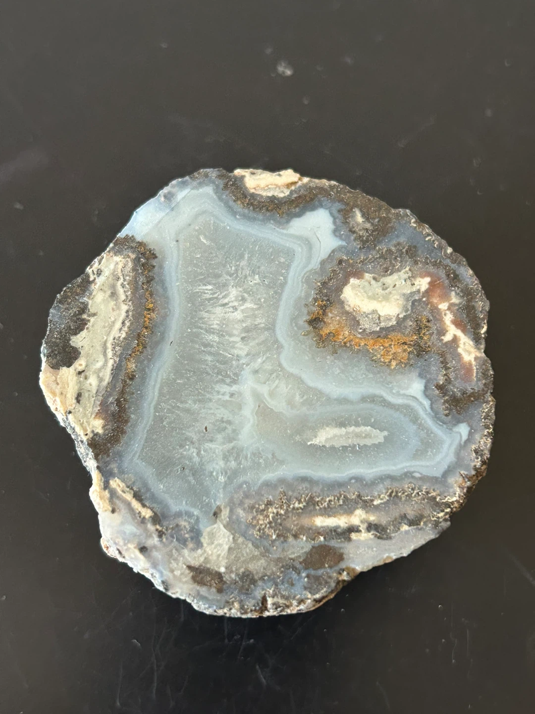 Vintage Cut Thunder Egg Geodes – Natural Crystal - photo 2