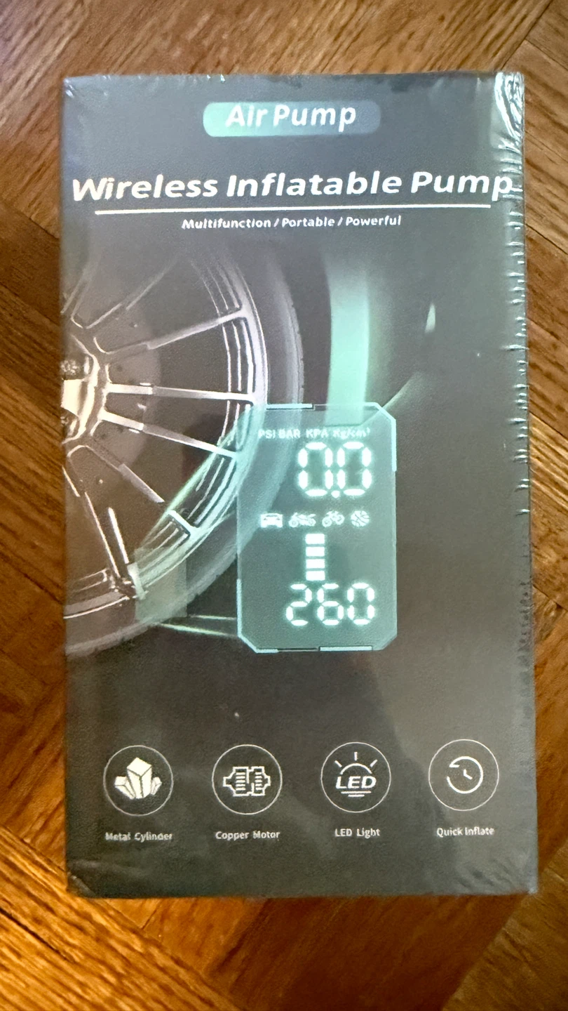 Brand New Wireless Inflatable Air Pump - photo 2