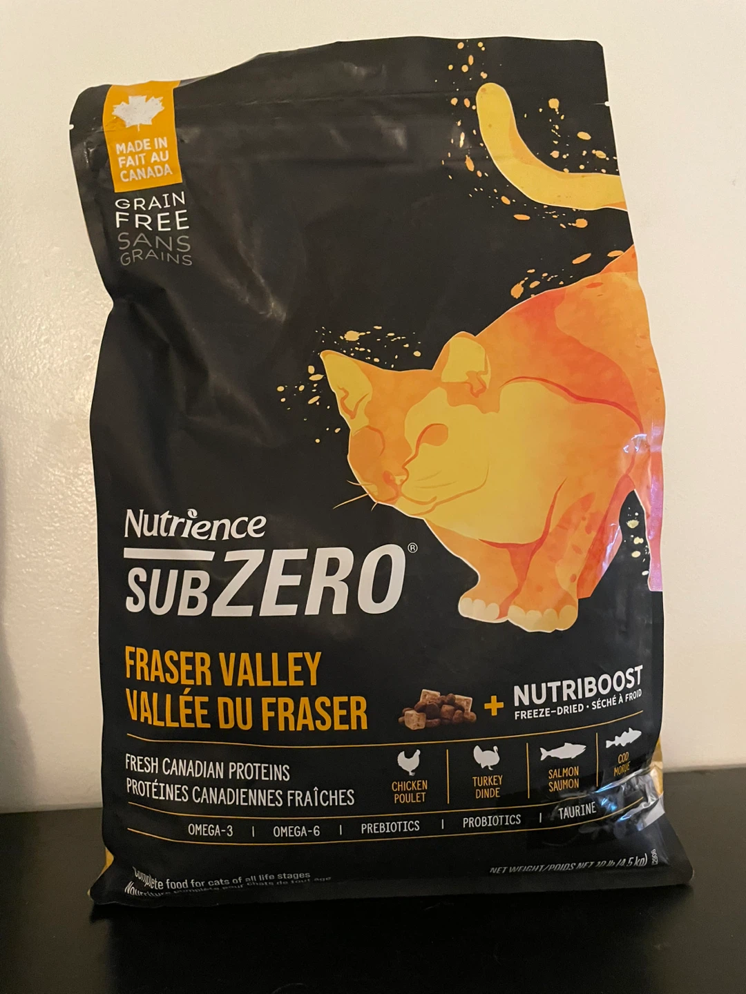 10lbs Brand New Nutrience Cat Food