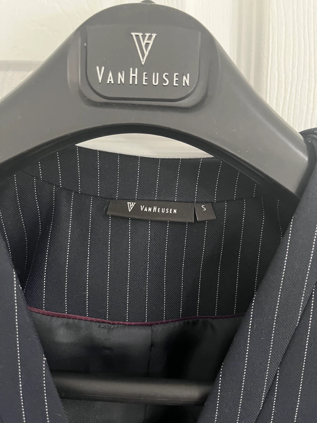 Van Heusen Pinstripe Blazer Jacket Size S - photo 3