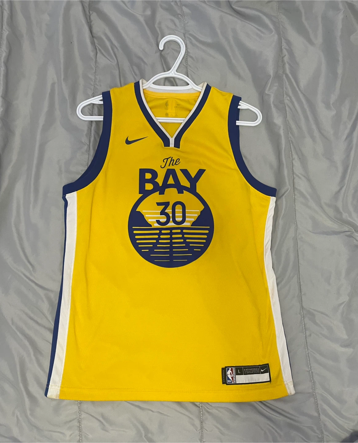 Nike Golden State Warriors "The Bay" Stephen Curry Jersey