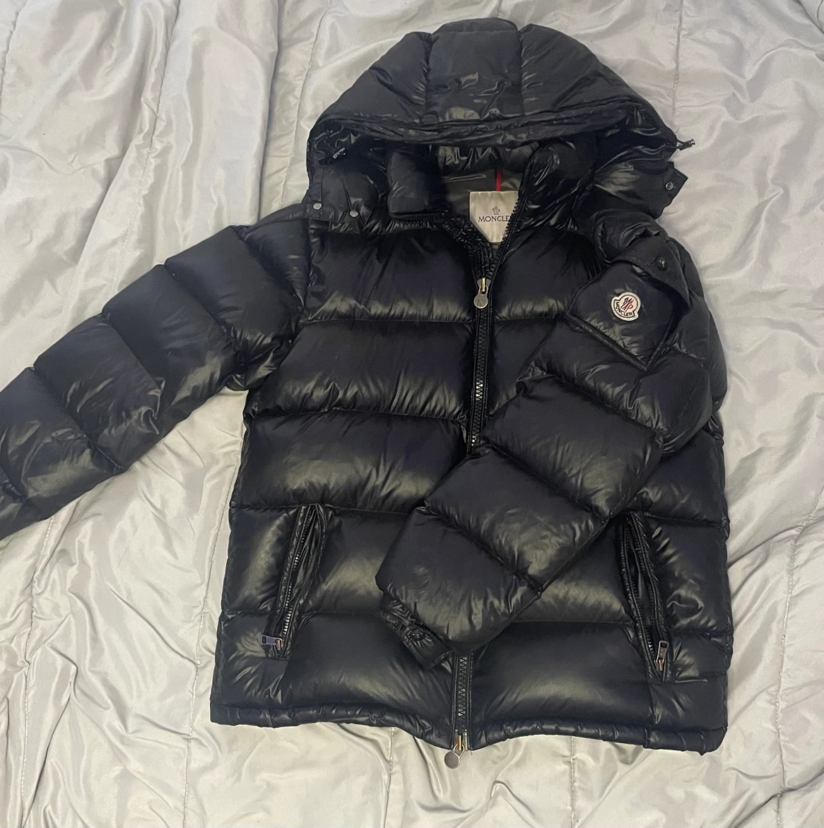 Moncler Black Puffer Jacket