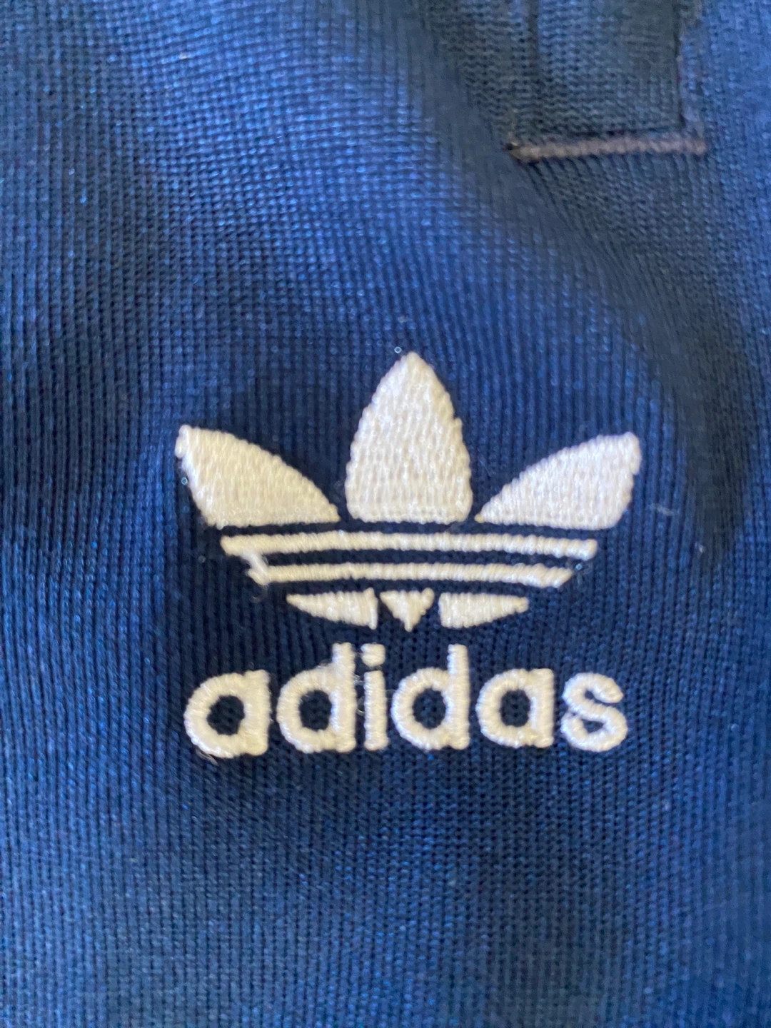 Adidas Originals Navy Blue Track Pants - Small - photo 3