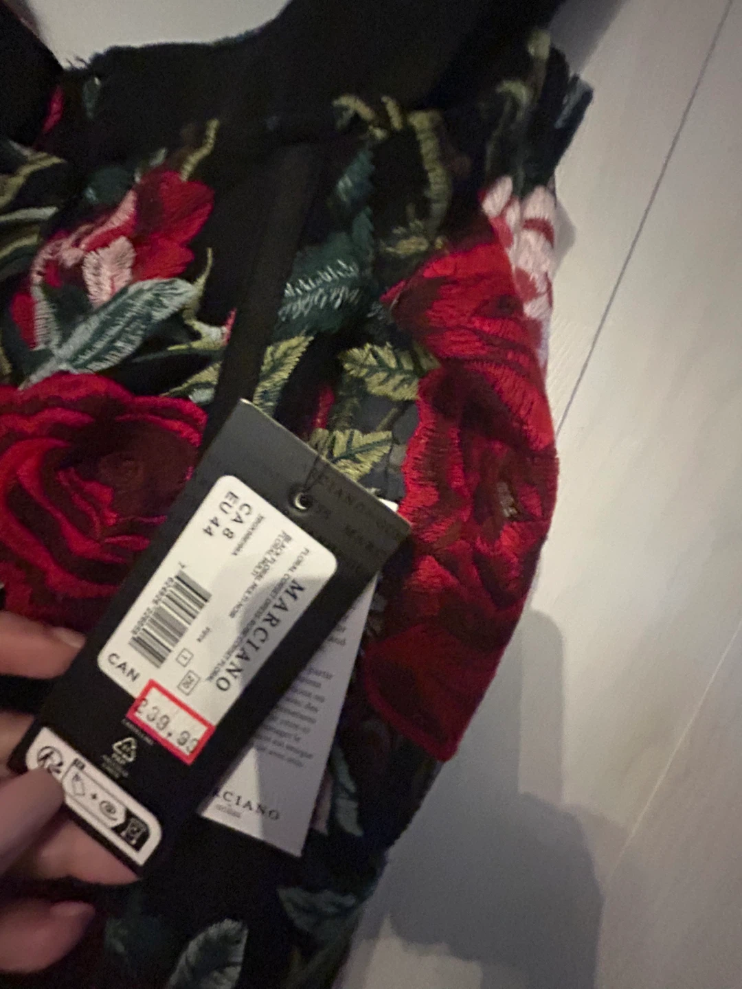 Marciano Floral Embroidered Mini Dress - photo 3