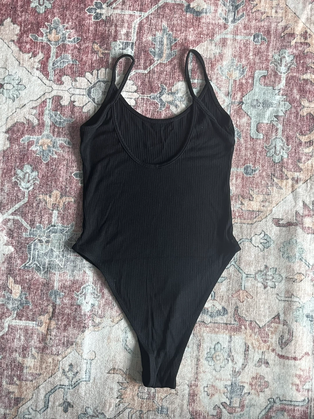NWOT Ribbed Low Back Bodysuit - photo 2